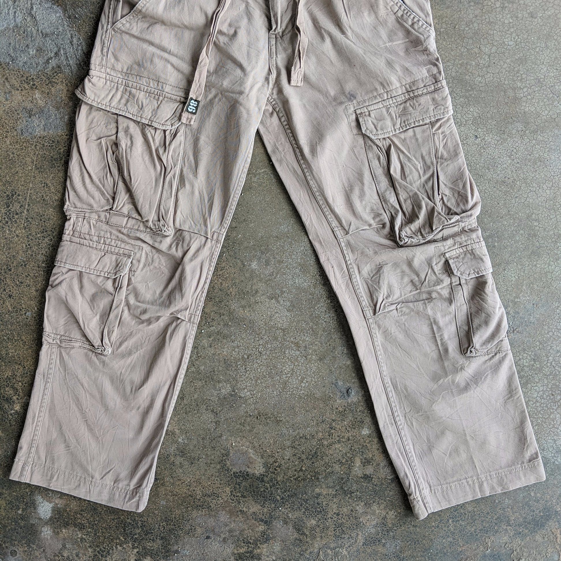 Japanese Brand × Vintage R.C.C 986 8 Pocket Utility Trousers Cargo Pants Size US 30 / EU 46 - 5 Thumbnail