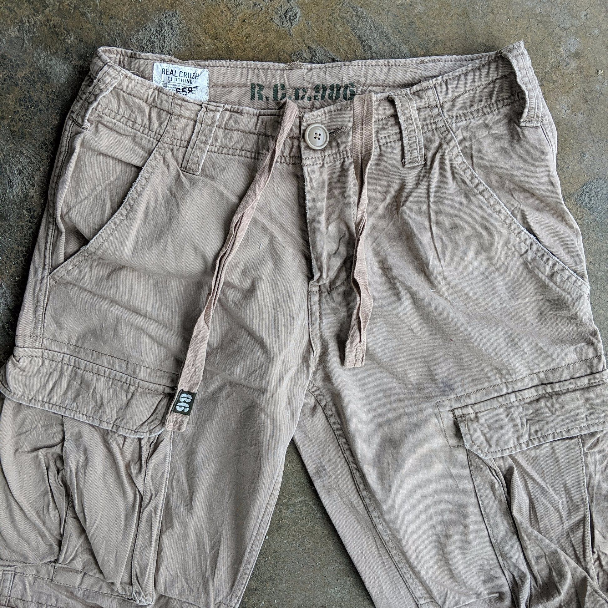 Japanese Brand × Vintage R.C.C 986 8 Pocket Utility Trousers Cargo Pants Size US 30 / EU 46 - 2 Thumbnail