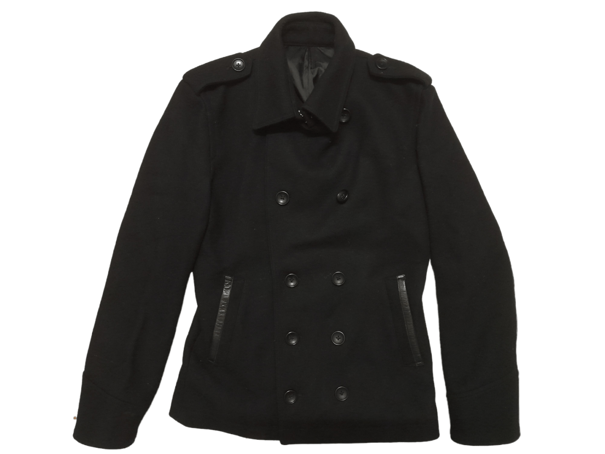 ABAHOUSE Abahouse Japan Pea Jacket Wool (E430) Size US S / EU 44-46 / 1 - 1 Thumbnail