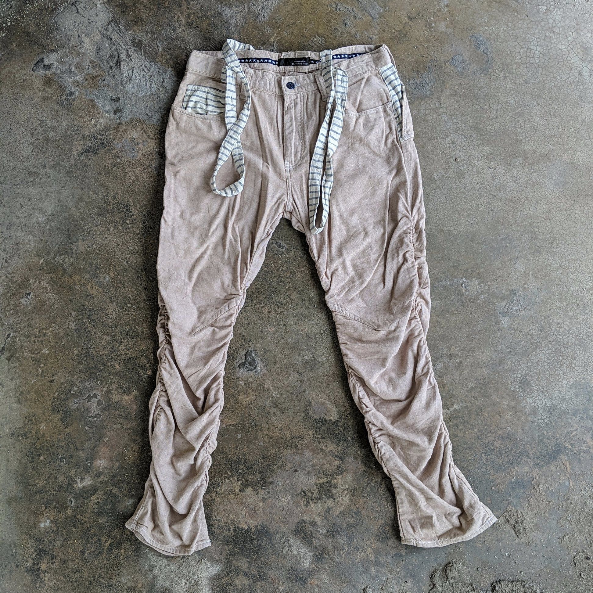 Japanese Brand Vintage Dominate Handcrafted Jeans Casual Trousers Pants Size US 34 / EU 50 - 1 Thumbnail