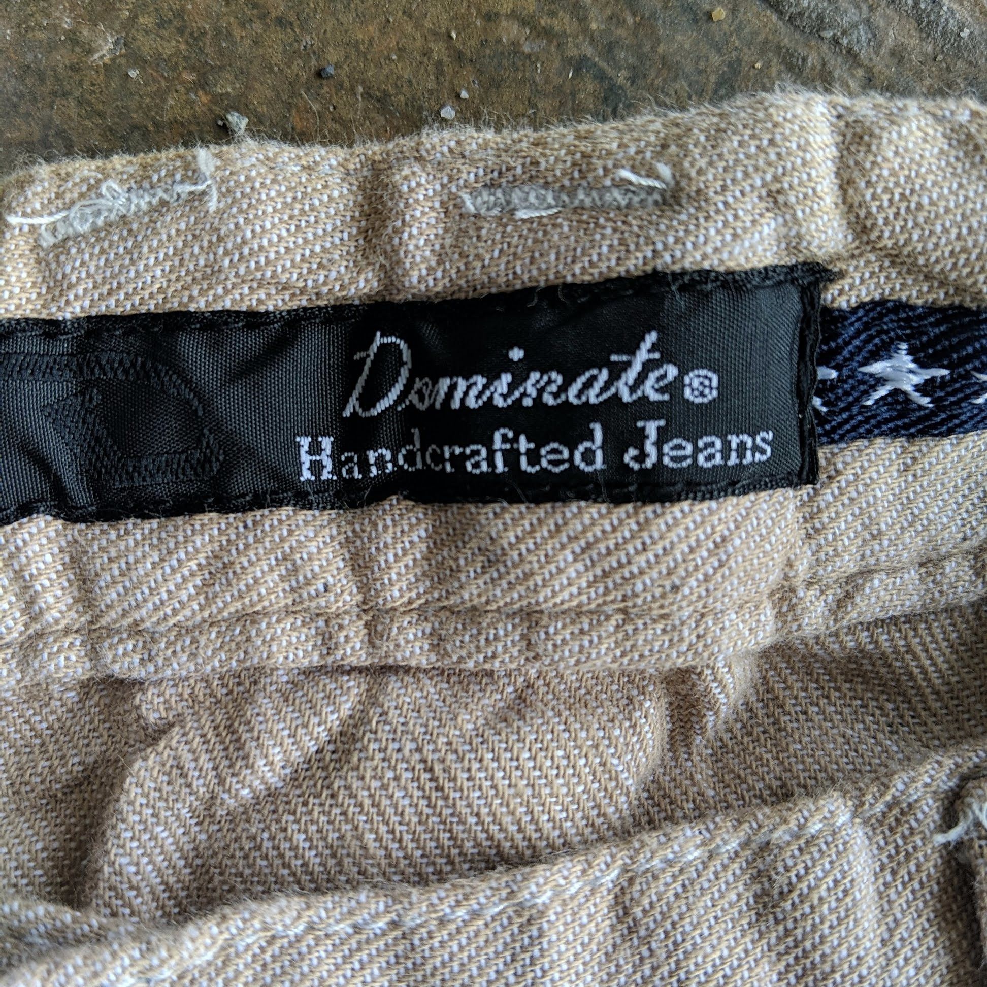 Japanese Brand Vintage Dominate Handcrafted Jeans Casual Trousers Pants Size US 34 / EU 50 - 7 Thumbnail