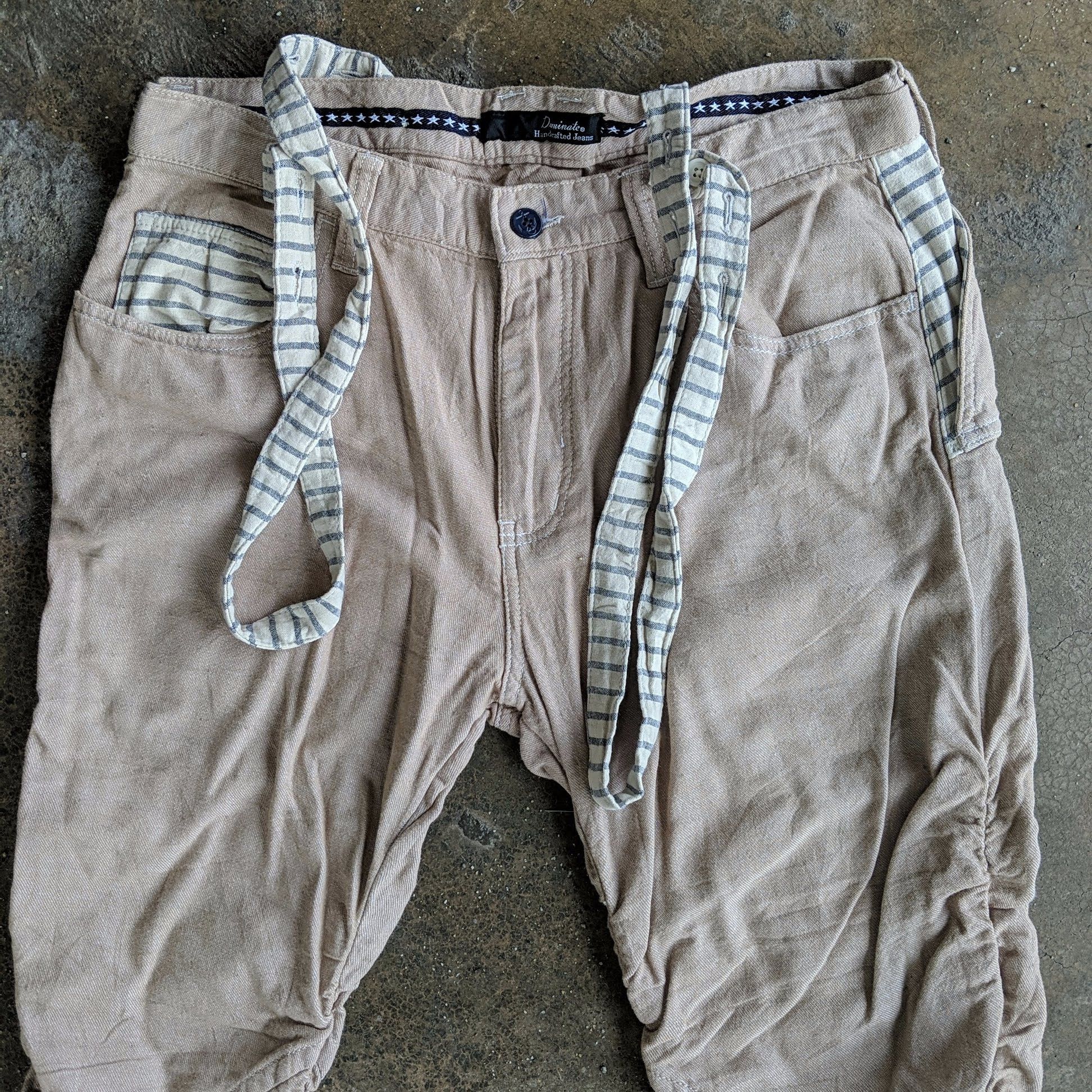 Japanese Brand Vintage Dominate Handcrafted Jeans Casual Trousers Pants Size US 34 / EU 50 - 2 Thumbnail