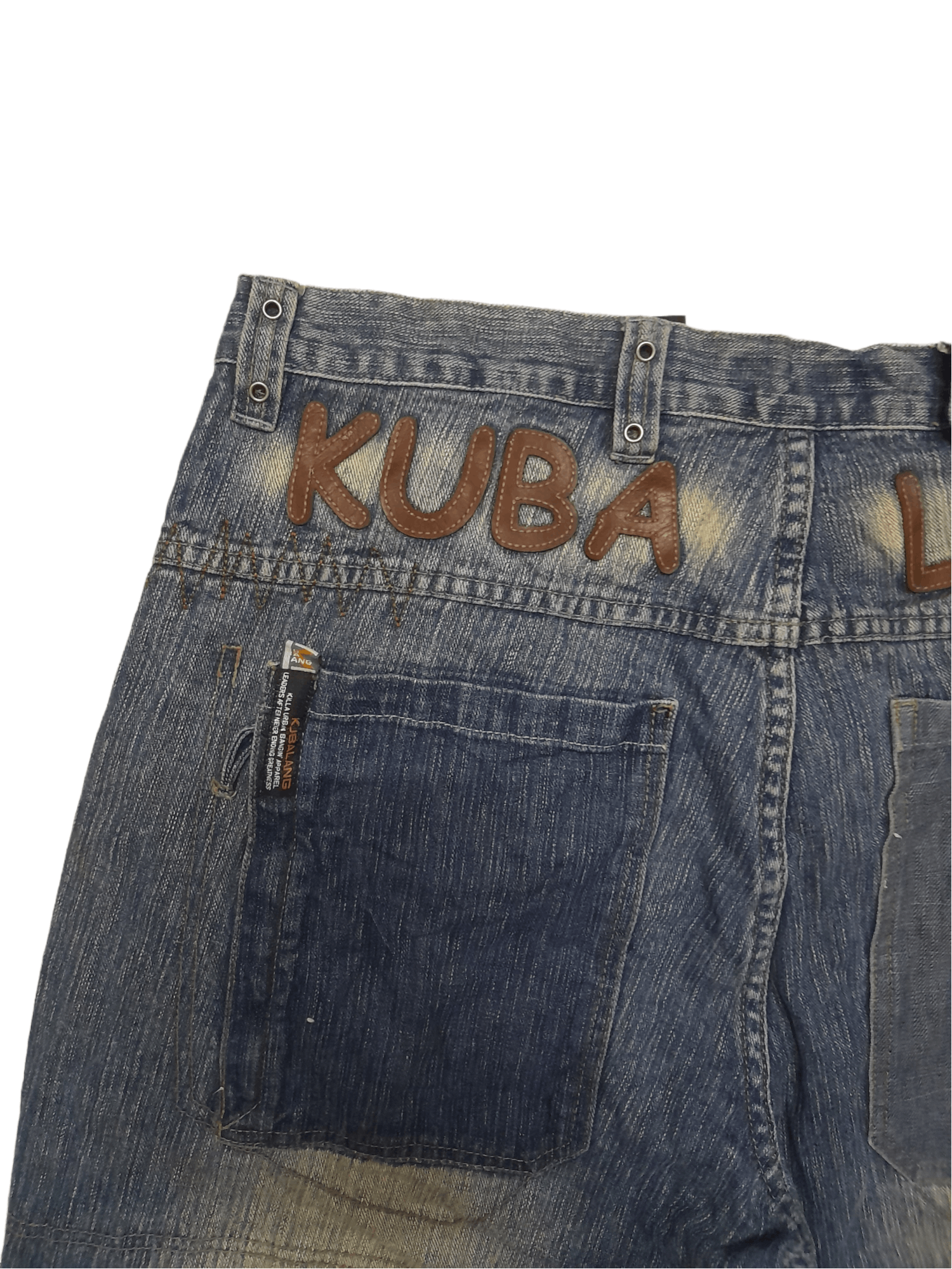 Designer Kuba Lang Designer Denim (E434) Size US 38 / EU 54 - 4 Thumbnail