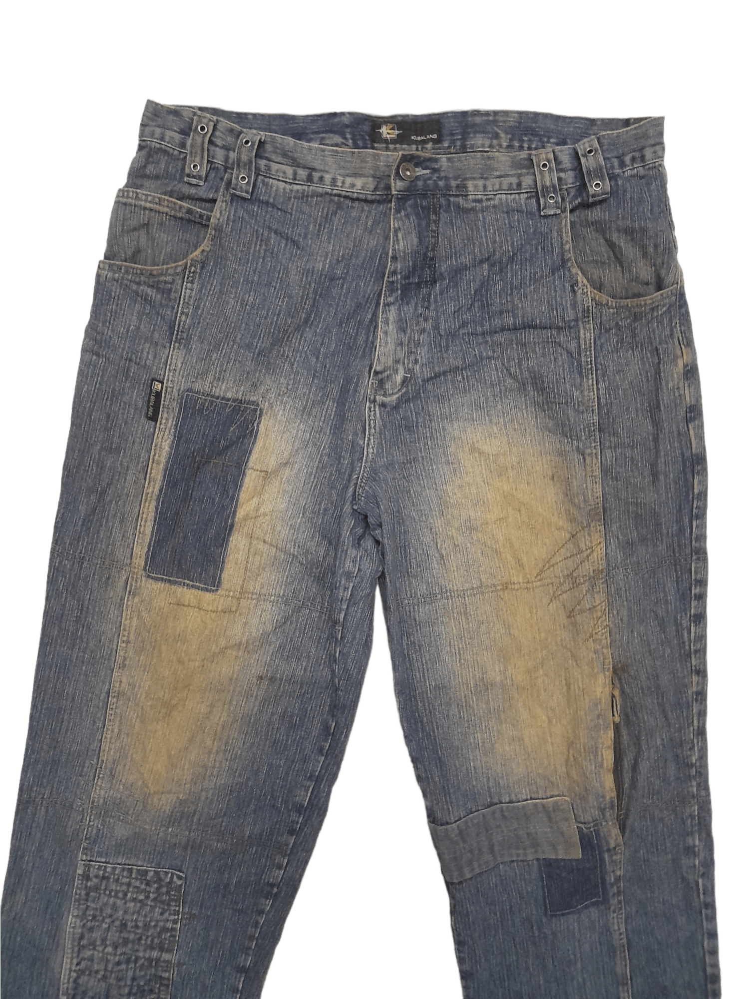 Designer Kuba Lang Designer Denim (E434) Size US 38 / EU 54 - 7 Thumbnail