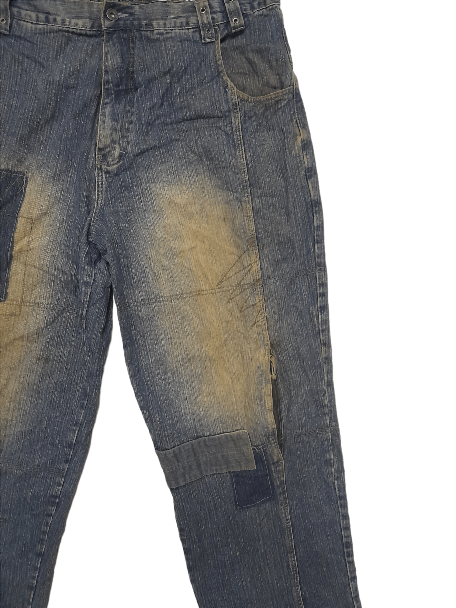 Designer Kuba Lang Designer Denim (E434) Size US 38 / EU 54 - 6 Thumbnail