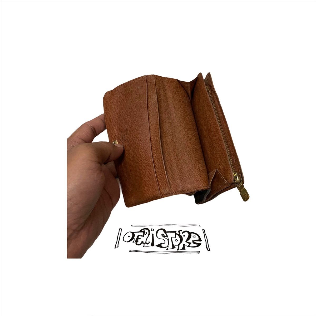 Louis Vuitton 1996 Pre-Owned LV Monogram Portefeiulle Tresor wallet Size ONE SIZE - 8 Thumbnail