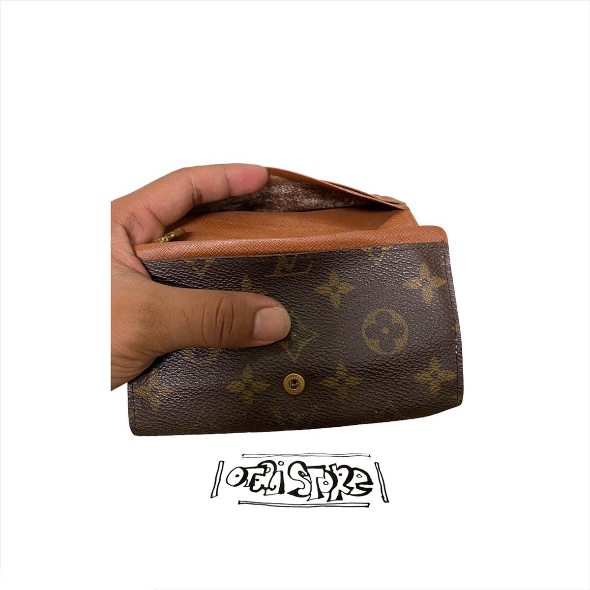 Louis Vuitton 1996 Pre-Owned LV Monogram Portefeiulle Tresor wallet Size ONE SIZE - 6 Thumbnail
