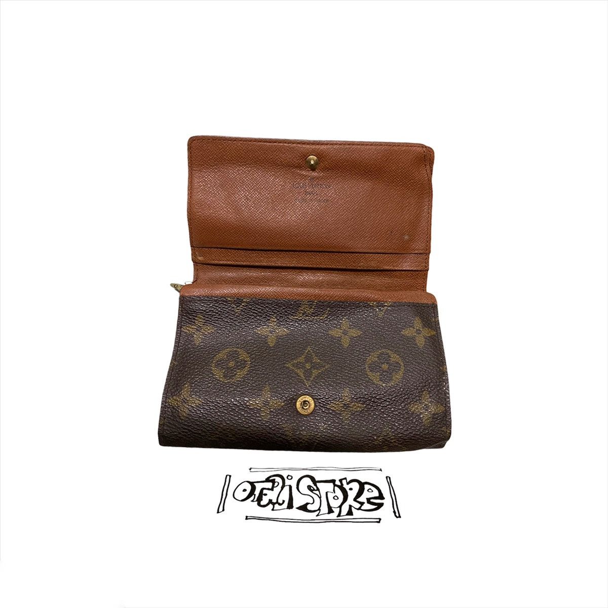 Louis Vuitton 1996 Pre-Owned LV Monogram Portefeiulle Tresor wallet Size ONE SIZE - 5 Thumbnail