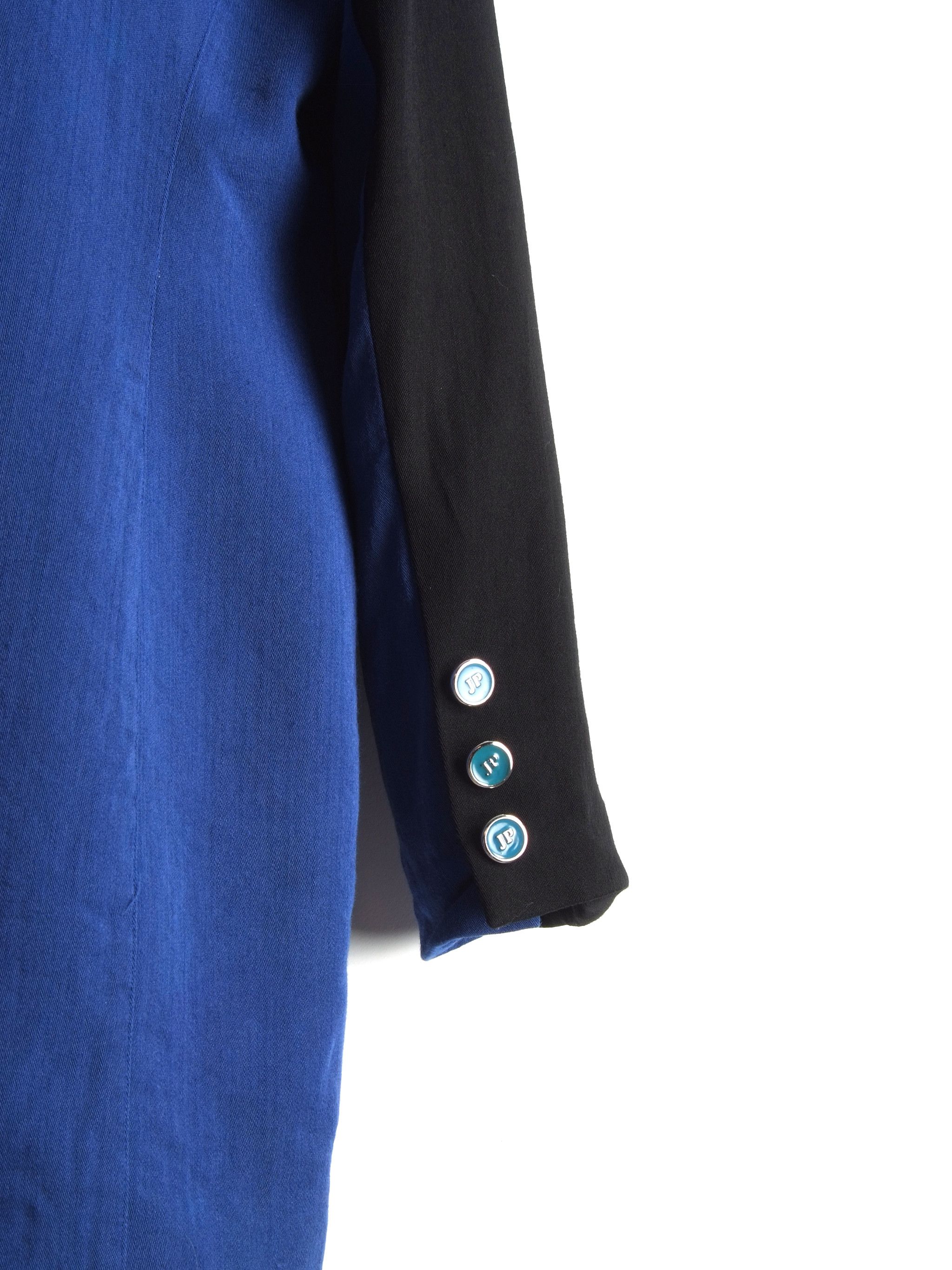 Other × Vintage Vintage 1980's Jean Paul Long Blazer Double Breasted Size M / US 6-8 / IT 42-44 - 8 Thumbnail
