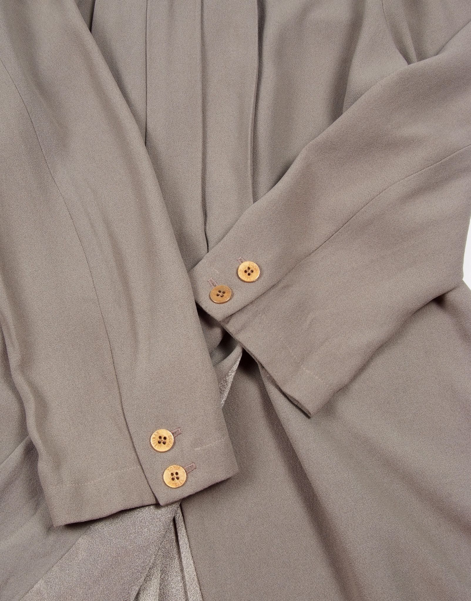 Sonia Rykiel Vintage Sonia Rykiel Avantgarde Hidden Buttons Light Jacket Size L / US 10 / IT 46 - 7 Thumbnail