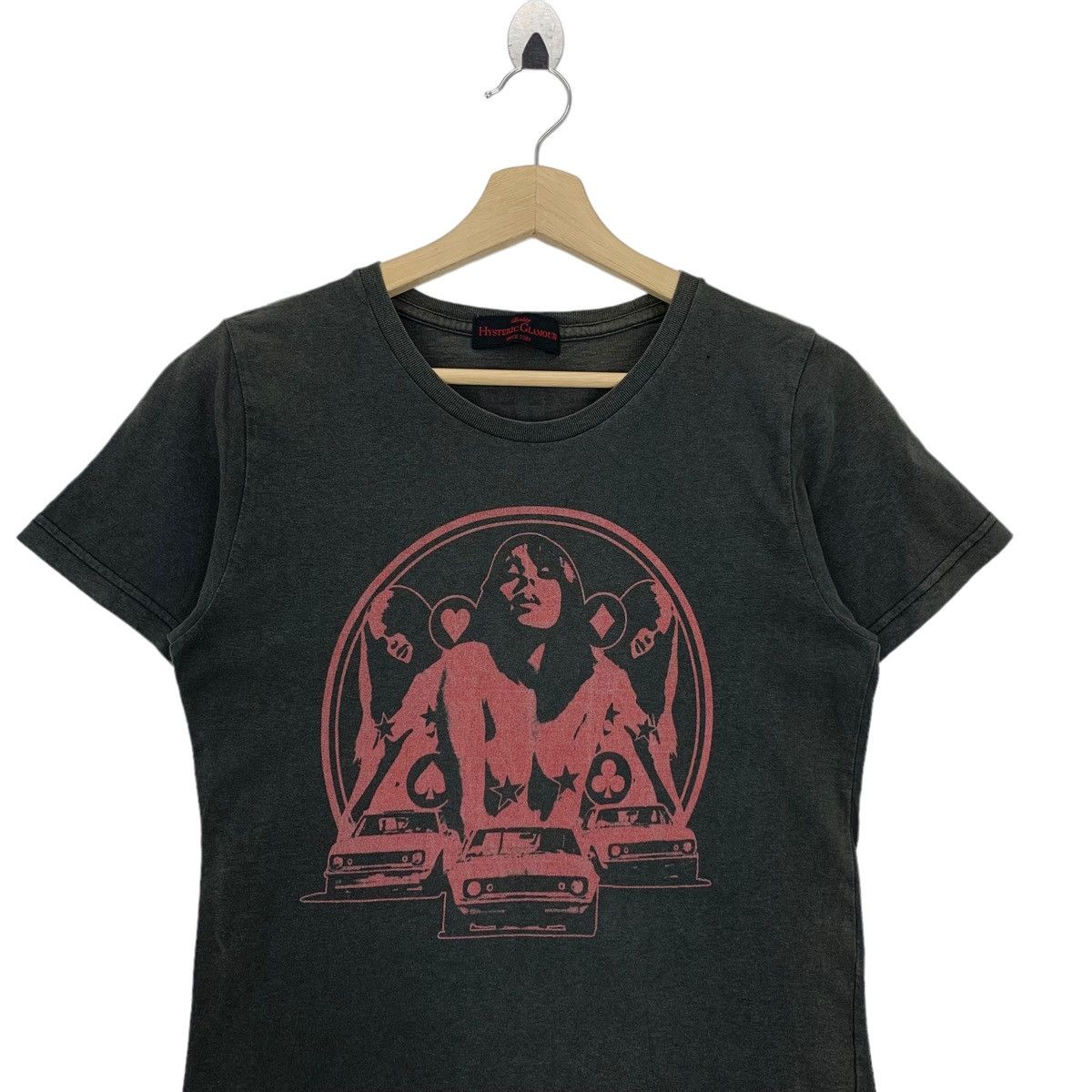 Hysteric Glamour × Japanese Brand × Vintage Rare!!Vintage HYSTERIC GLAMOUR women printed tee Size US S / EU 44-46 / 1 - 2 Thumbnail