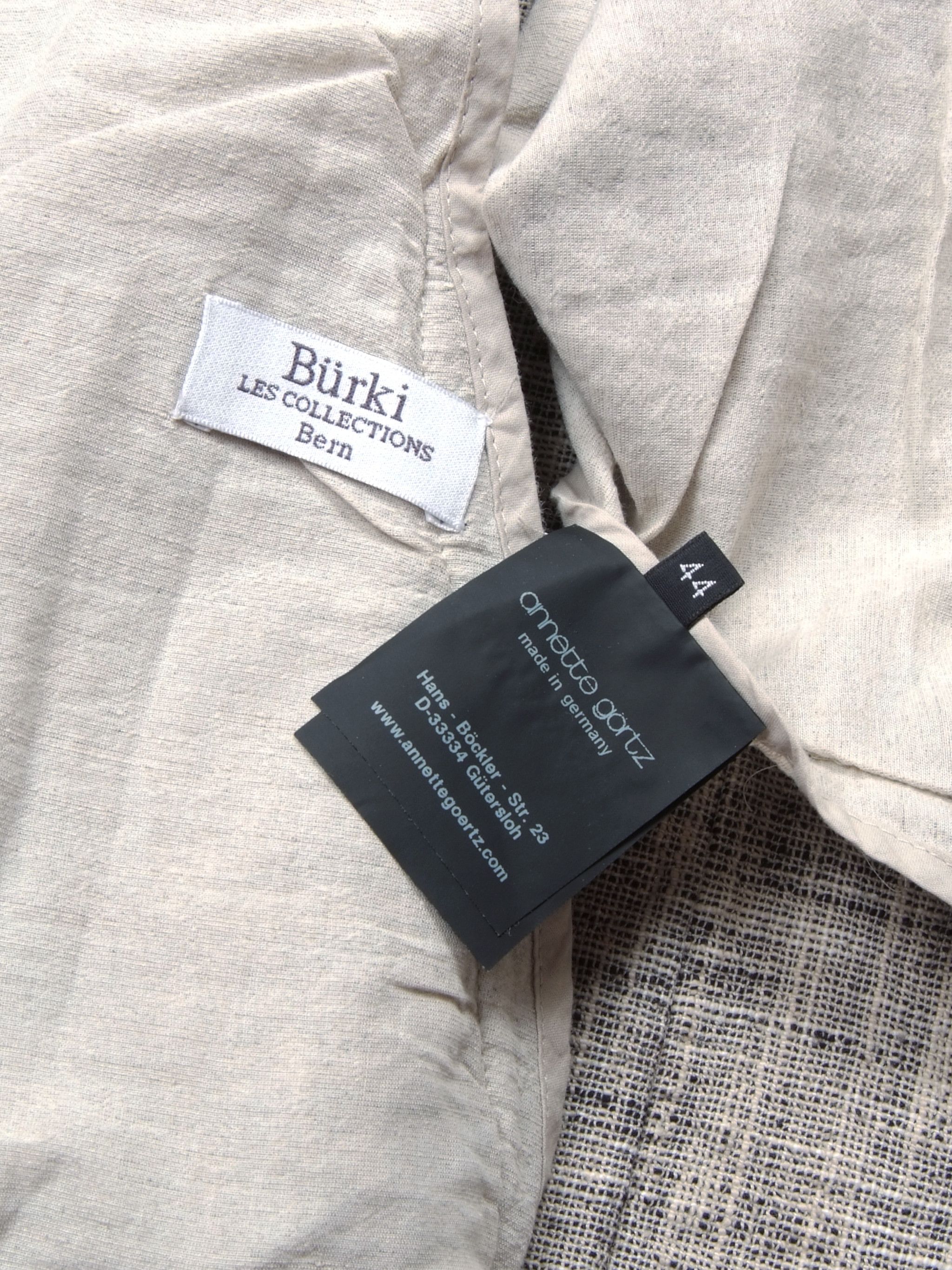 Rundholz Annette Görtz x Bürki Les Collections Canvas Jacket Size L / US 10 / IT 46 - 7 Thumbnail