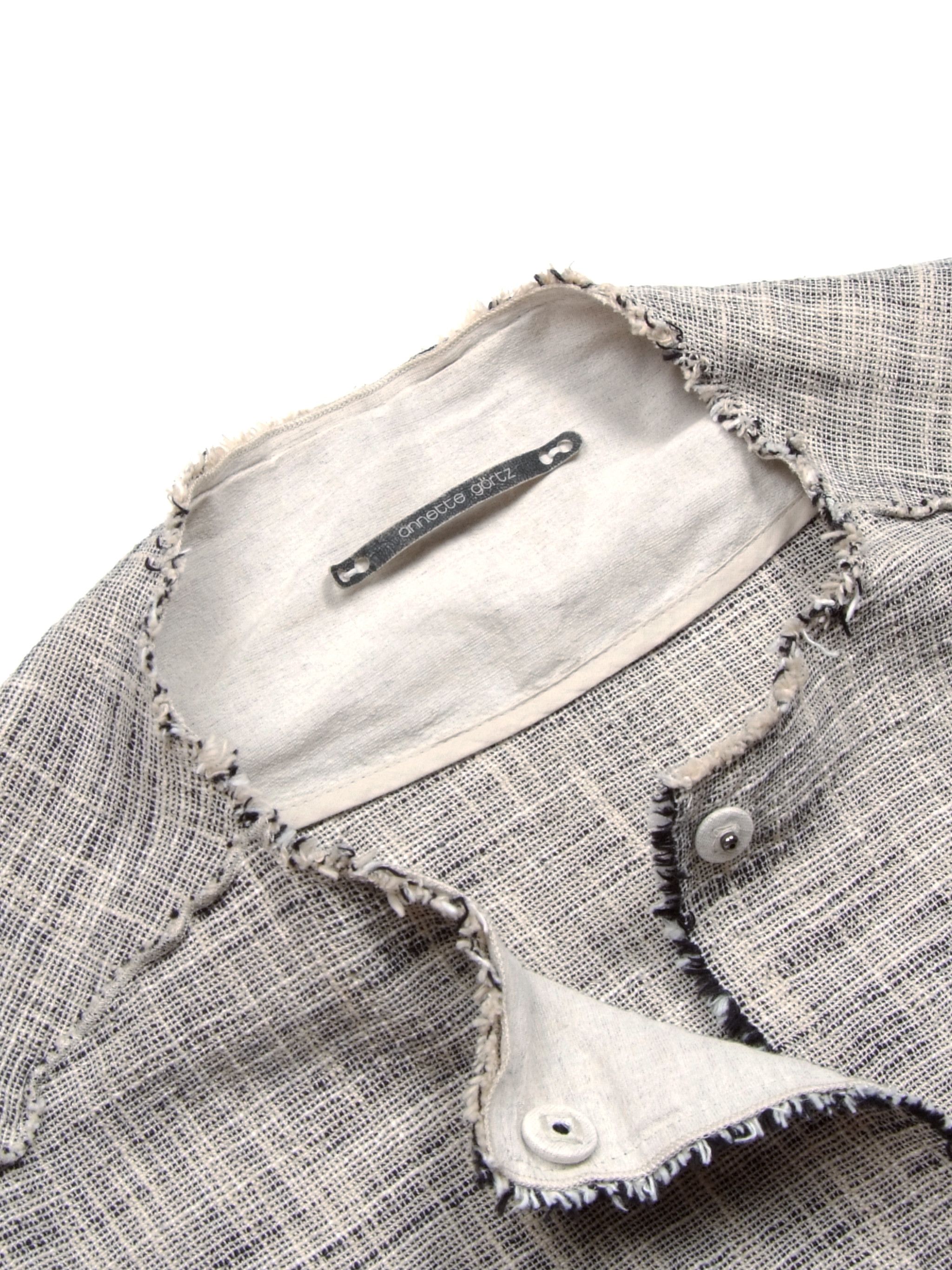 Rundholz Annette Görtz x Bürki Les Collections Canvas Jacket Size L / US 10 / IT 46 - 6 Thumbnail