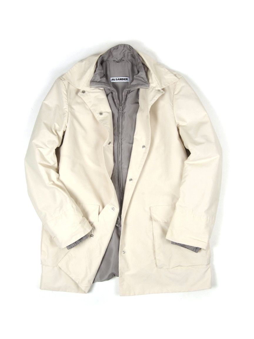 JIL SANDER Hybrid Silk Lining Jacket