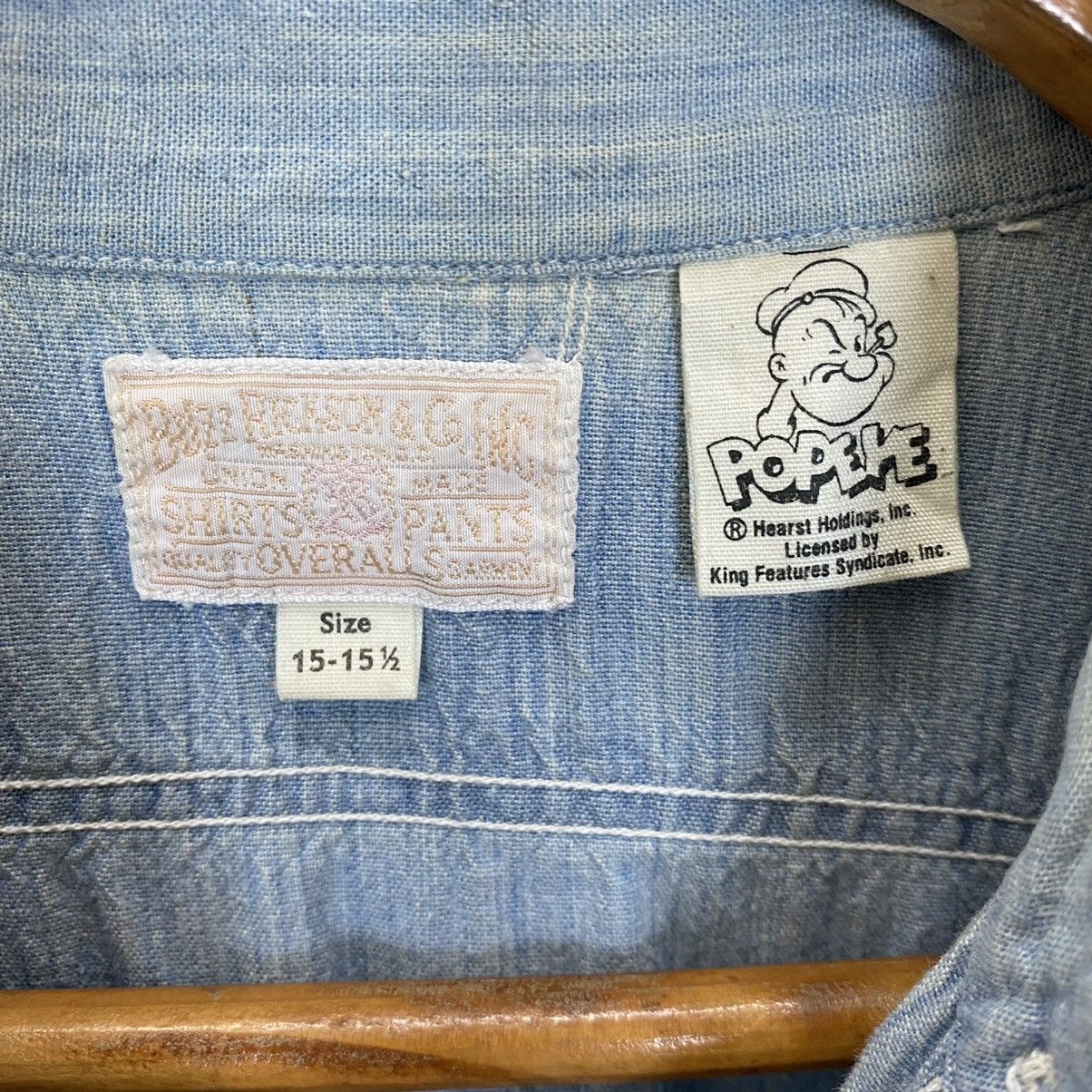 Buzz Rickson's VINTAGE BUZZ RICKSONS X POPEYE USN SHIRT Size US S / EU 44-46 / 1 - 10 Thumbnail