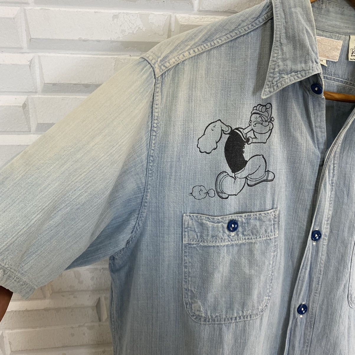 Buzz Rickson's VINTAGE BUZZ RICKSONS X POPEYE USN SHIRT Size US S / EU 44-46 / 1 - 6 Thumbnail
