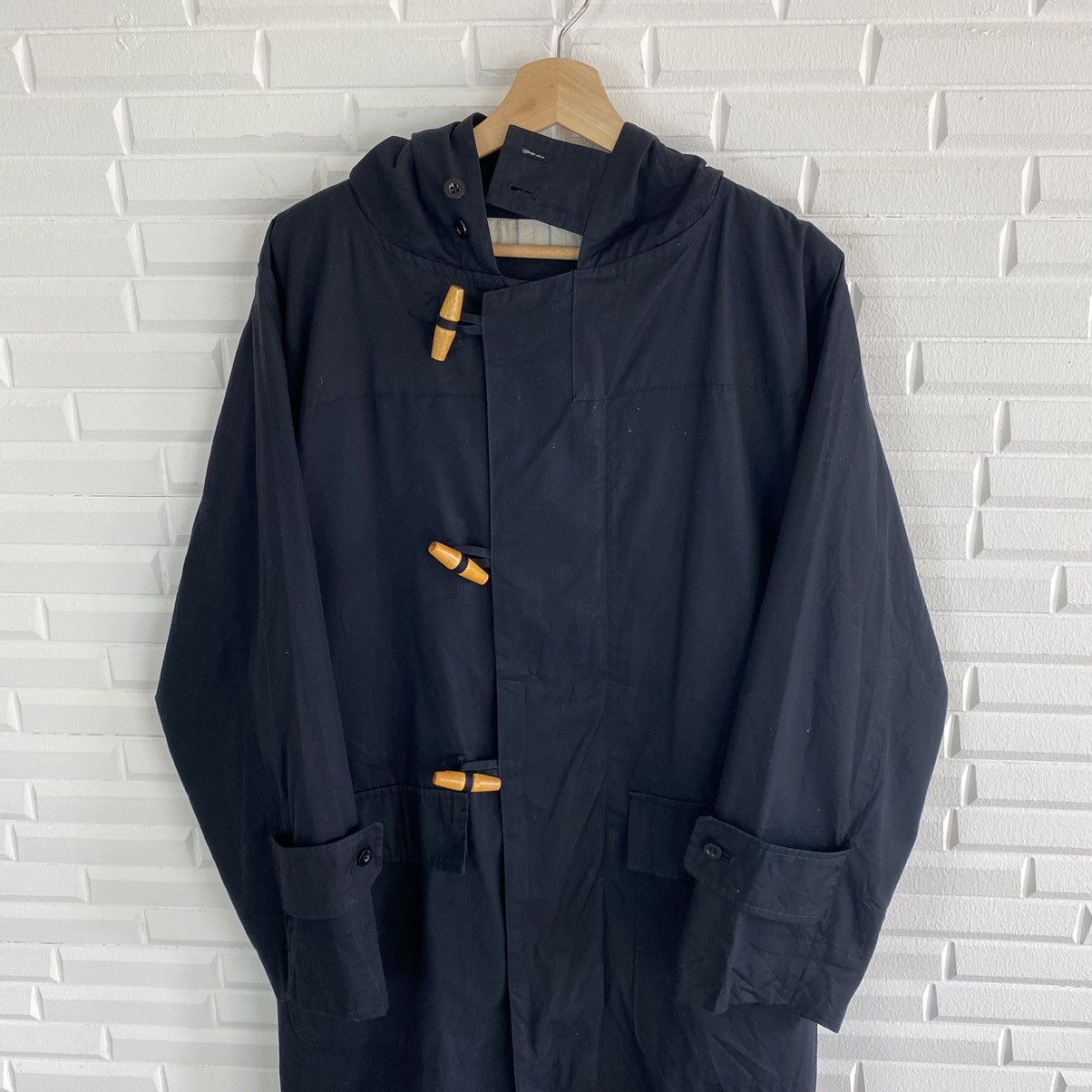 Margaret Howell MARGARET HOWELL ENGLAND BLACK LONG COAT Size US M / EU 48-50 / 2 - 3 Thumbnail