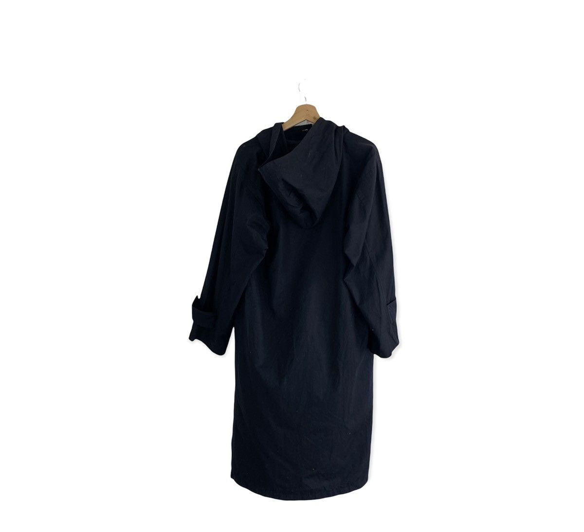 Margaret Howell MARGARET HOWELL ENGLAND BLACK LONG COAT Size US M / EU 48-50 / 2 - 2 Thumbnail