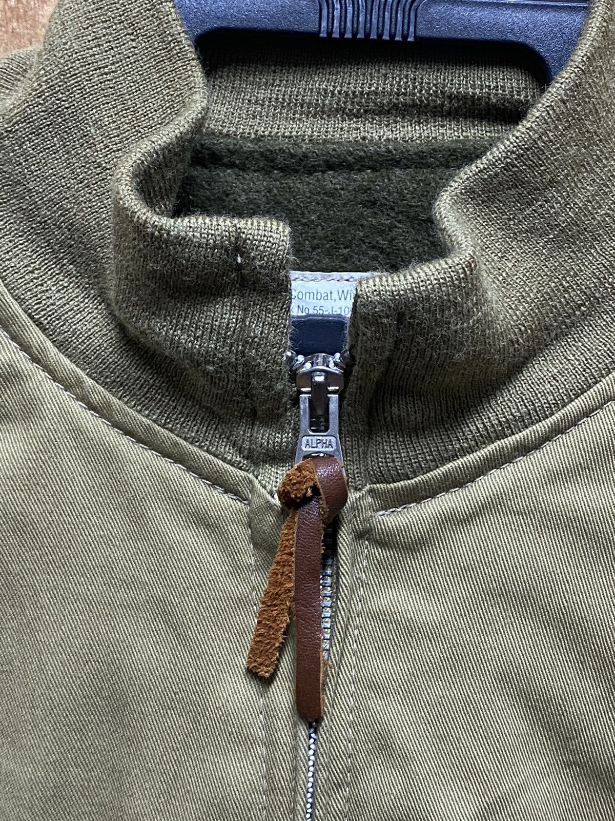 Alpha Industries Inspector Jacket,Combat,Winter Stock No.55-J-100 Size 40R - 3 Thumbnail
