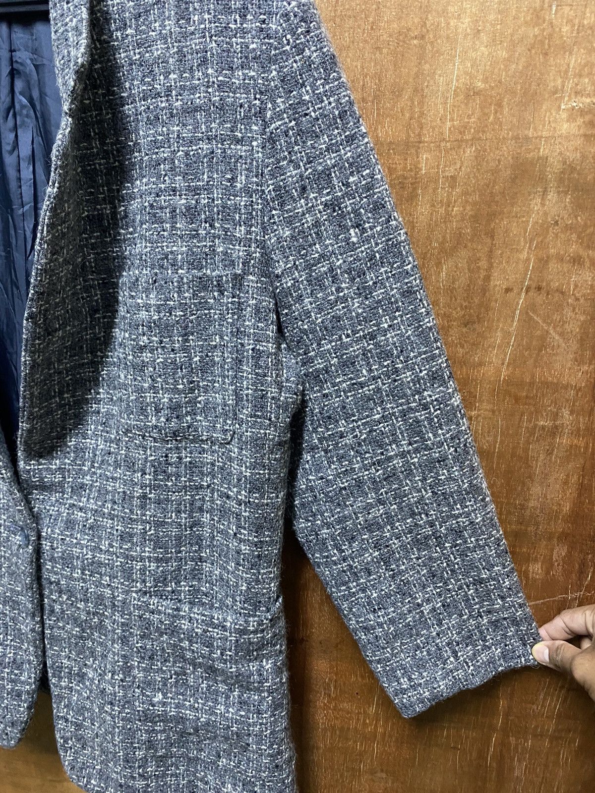 Vintage × agnes b. Vintage Agnes.B Blazer Wool Blazer Jacket Size US M / EU 48-50 / 2 - 7 Thumbnail