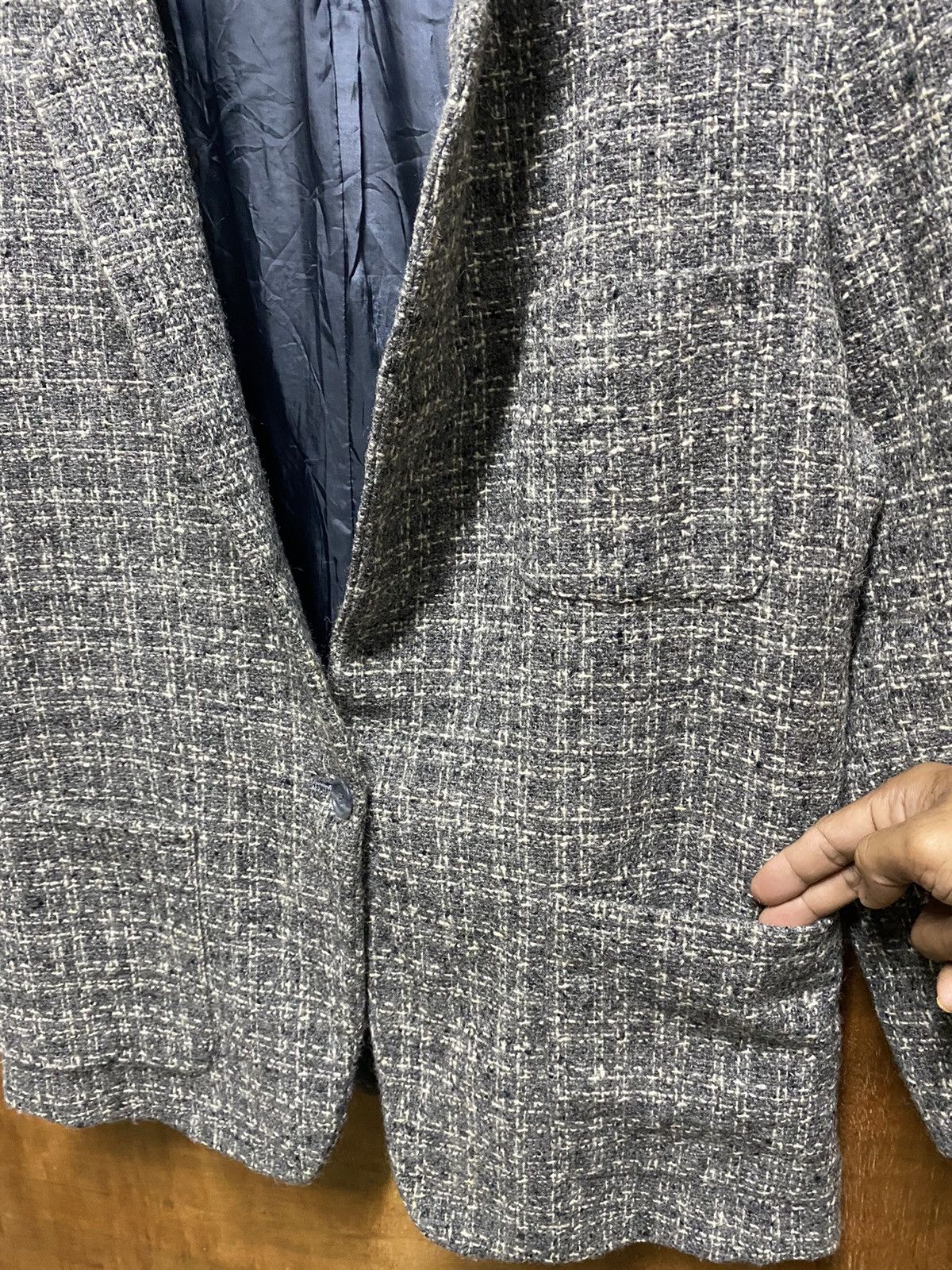 Vintage × agnes b. Vintage Agnes.B Blazer Wool Blazer Jacket Size US M / EU 48-50 / 2 - 4 Thumbnail