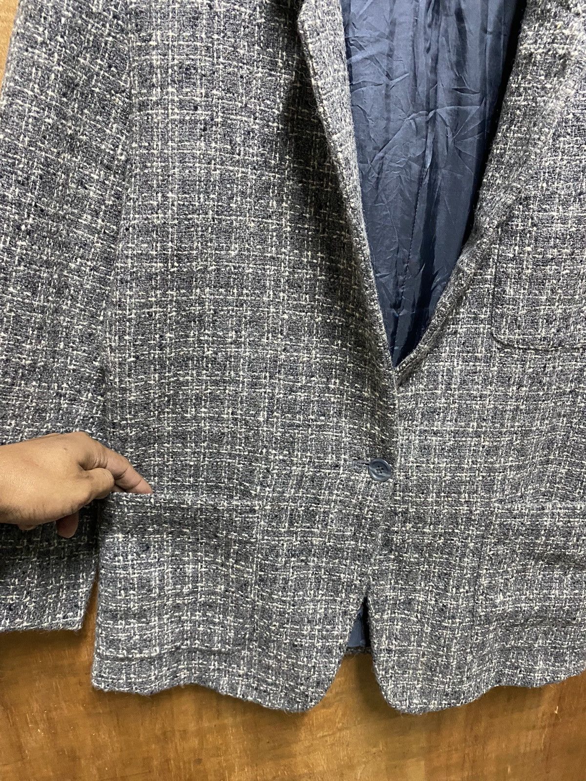Vintage × agnes b. Vintage Agnes.B Blazer Wool Blazer Jacket Size US M / EU 48-50 / 2 - 5 Thumbnail
