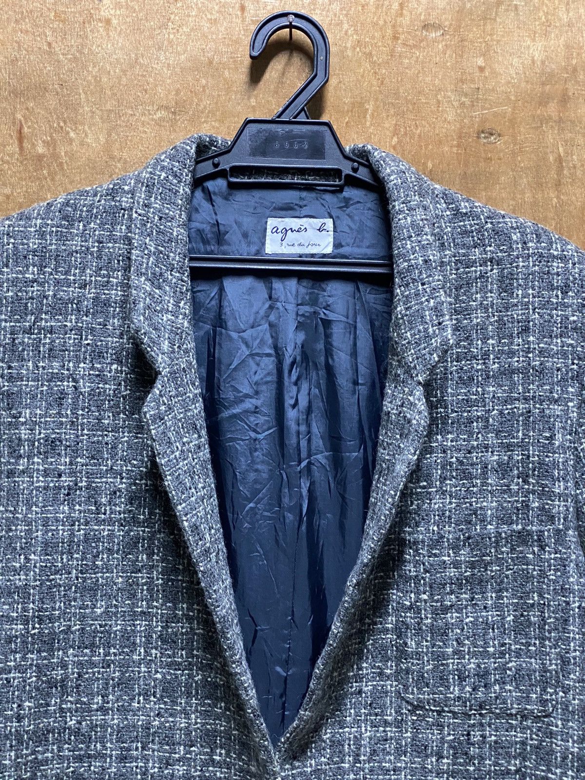 Vintage × agnes b. Vintage Agnes.B Blazer Wool Blazer Jacket Size US M / EU 48-50 / 2 - 2 Thumbnail
