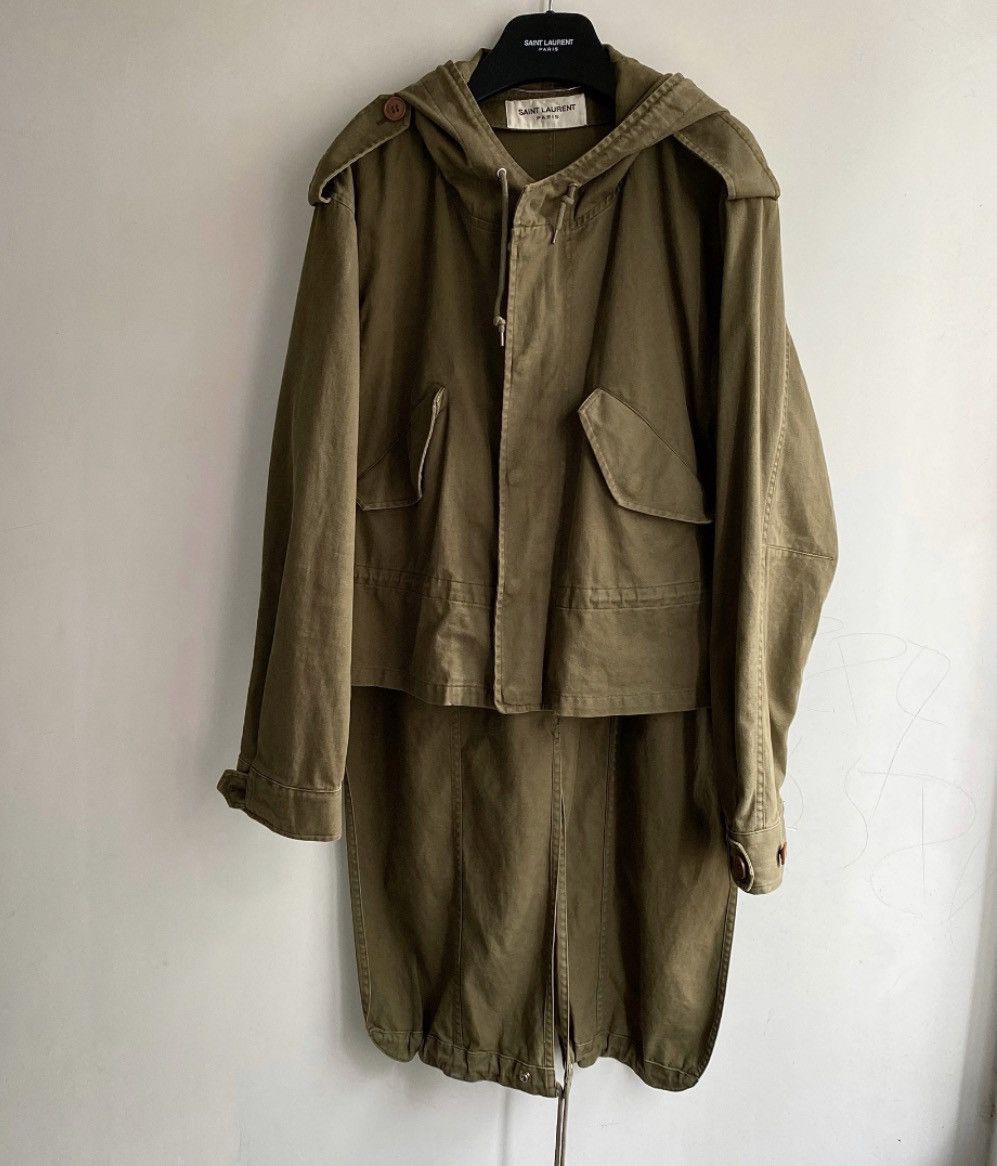 14SS Kahki Tail Parka sz48