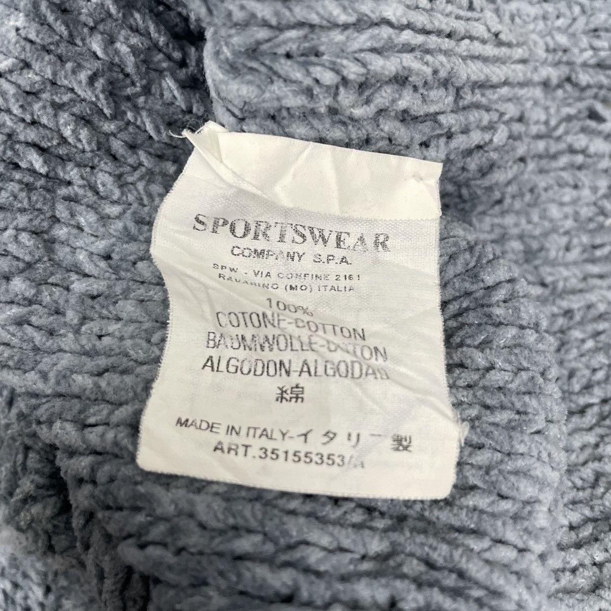 Stone Island 🌟STONE ISLAND SS2002 KNITWEAR SWEATER Size US M / EU 48-50 / 2 - 9 Thumbnail