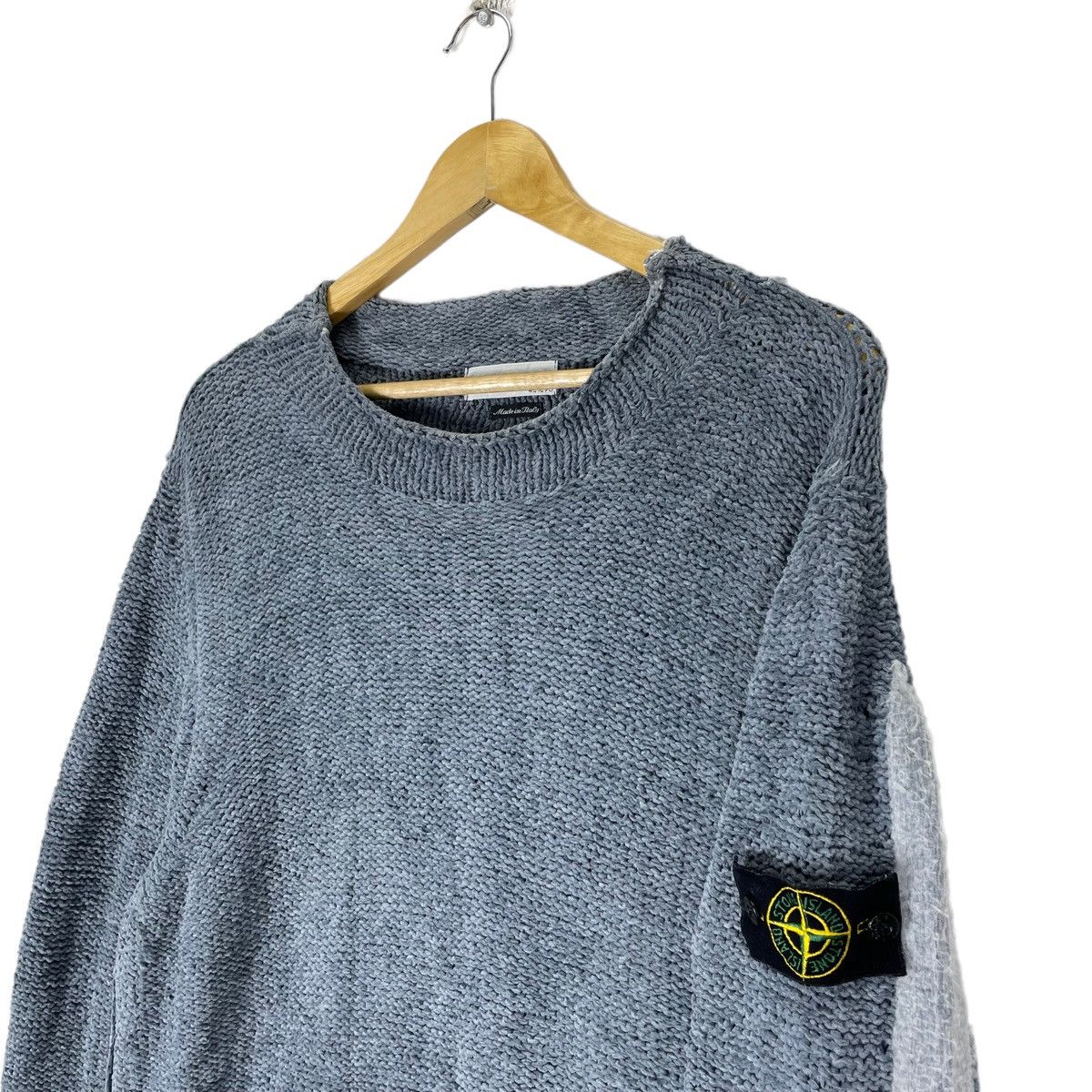 Stone Island 🌟STONE ISLAND SS2002 KNITWEAR SWEATER Size US M / EU 48-50 / 2 - 4 Thumbnail