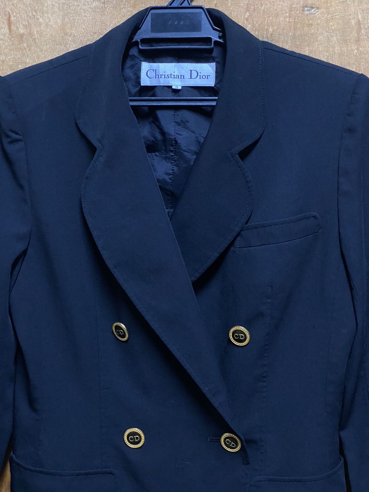 Christian Dior Monsieur × Dior Vintage Christian Dior Double Brest Blazer Light Jacket Size M / US 6-8 / IT 42-44 - 2 Thumbnail