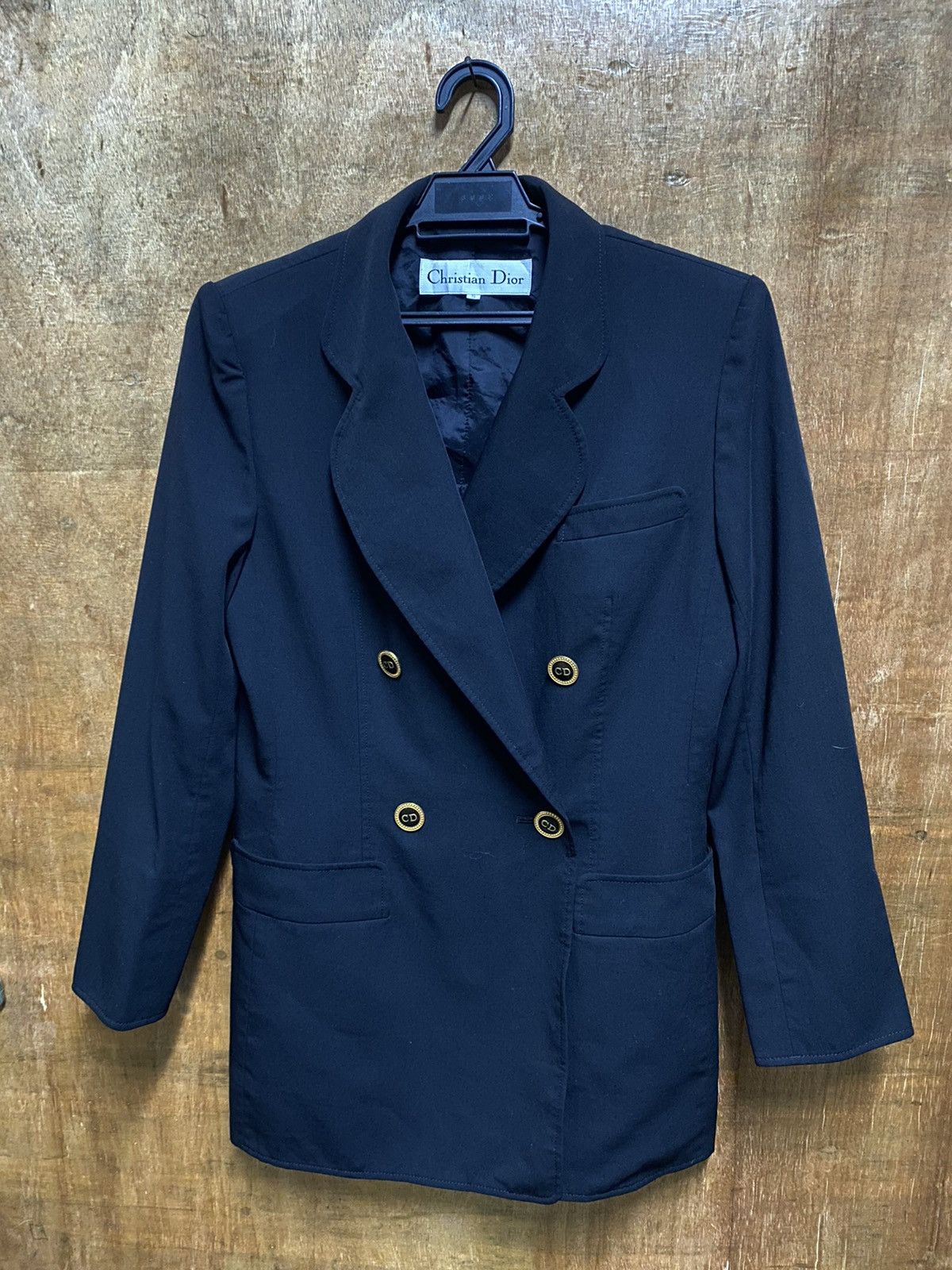 Christian Dior Monsieur × Dior Vintage Christian Dior Double Brest Blazer Light Jacket Size M / US 6-8 / IT 42-44 - 1 Thumbnail