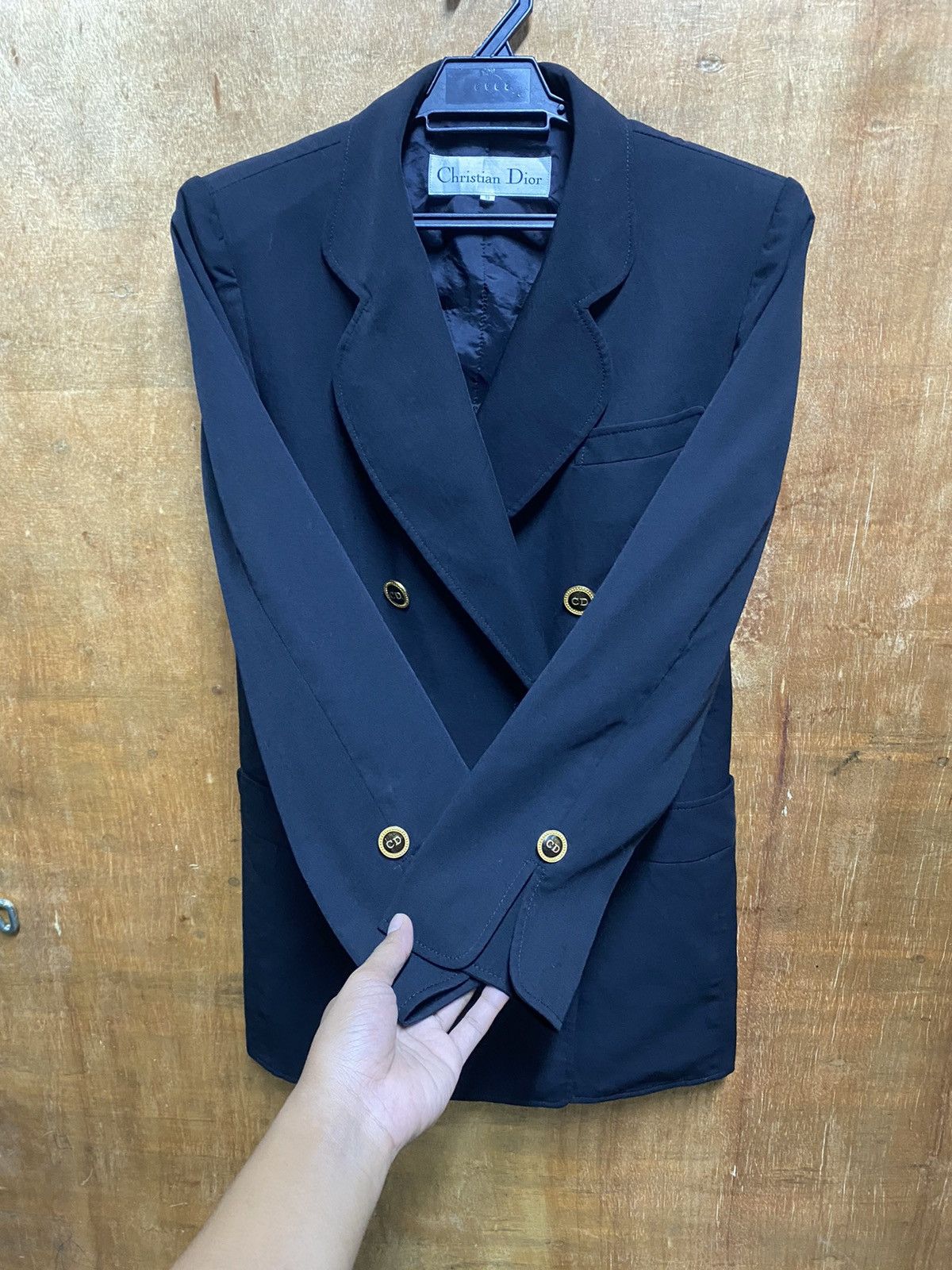 Christian Dior Monsieur × Dior Vintage Christian Dior Double Brest Blazer Light Jacket Size M / US 6-8 / IT 42-44 - 4 Thumbnail