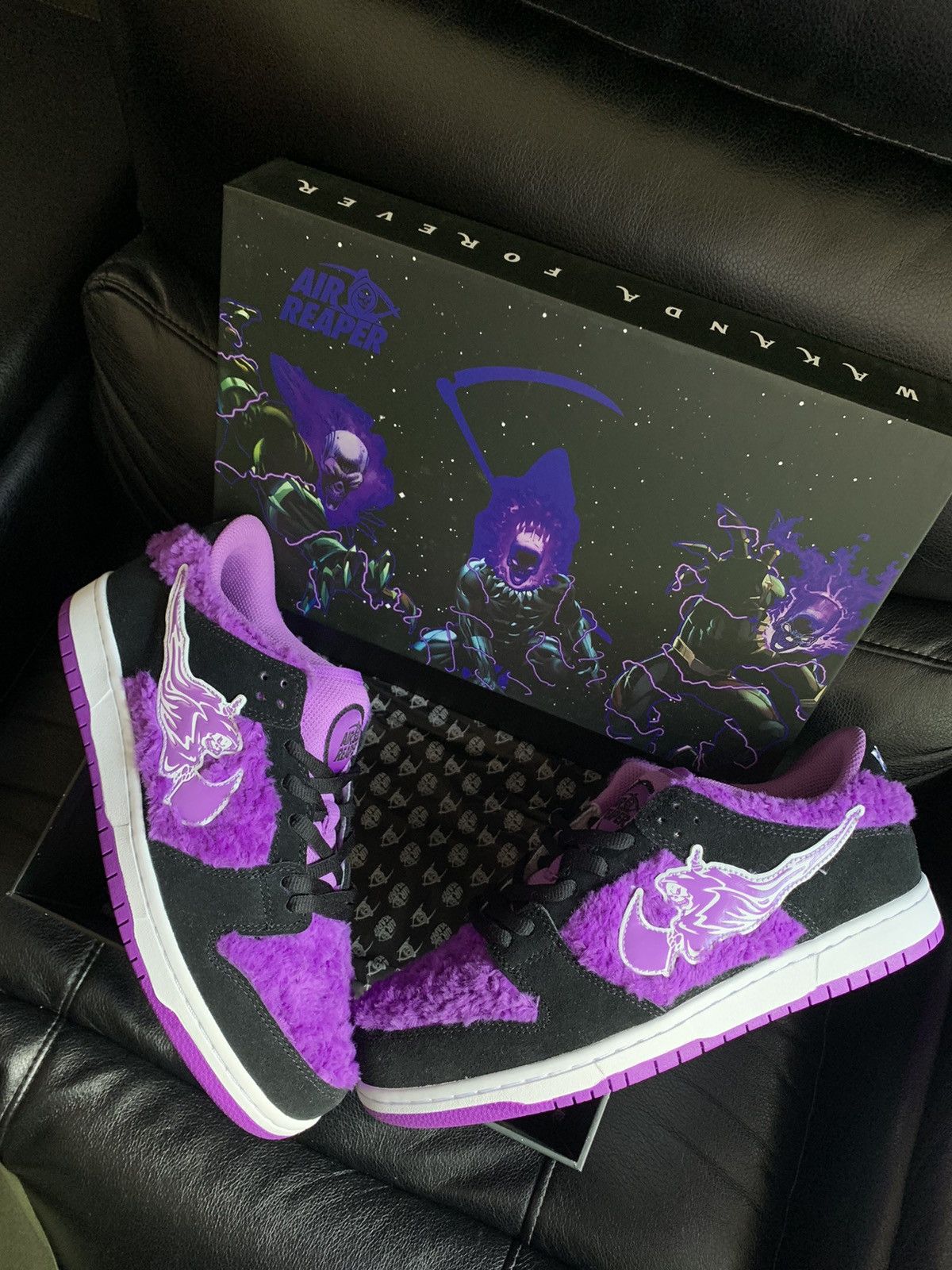 Streetwear Soleboy Air Reaper Black Panther Grailed
