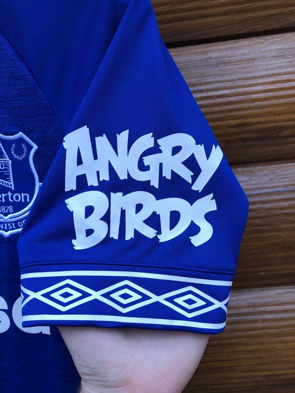 Umbro EVERTON HOME FOOTBALL SHIRT SOCCER JERSEY UMBRO Size US S / EU 44-46 / 1 - 4 Thumbnail