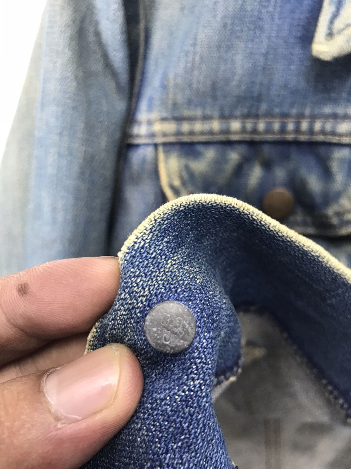 Wrangler 🔥True Vintage 60s Wrangler Made in USA Trucker Denim Jacket Size US S / EU 44-46 / 1 - 19 Thumbnail
