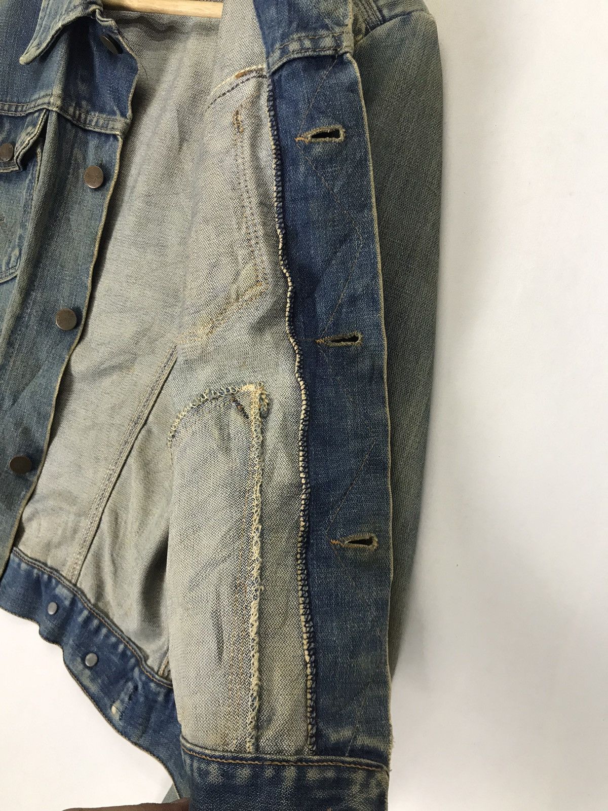 Wrangler 🔥True Vintage 60s Wrangler Made in USA Trucker Denim Jacket Size US S / EU 44-46 / 1 - 20 Thumbnail
