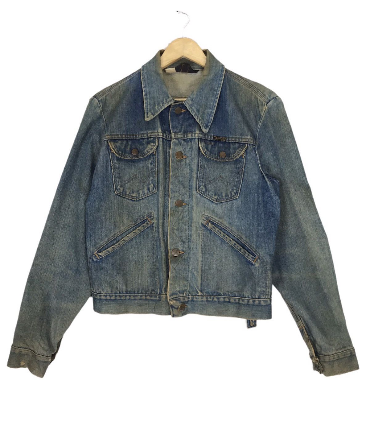 Wrangler 🔥True Vintage 60s Wrangler Made in USA Trucker Denim Jacket Size US S / EU 44-46 / 1 - 3 Thumbnail