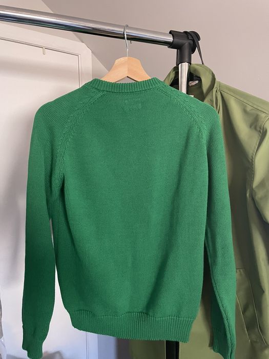 Noah Noah NYC green knit cotton sweater | Grailed