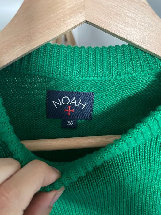 オカヤドカリ noah nyc cotton sweater green XSサイズ - トップス
