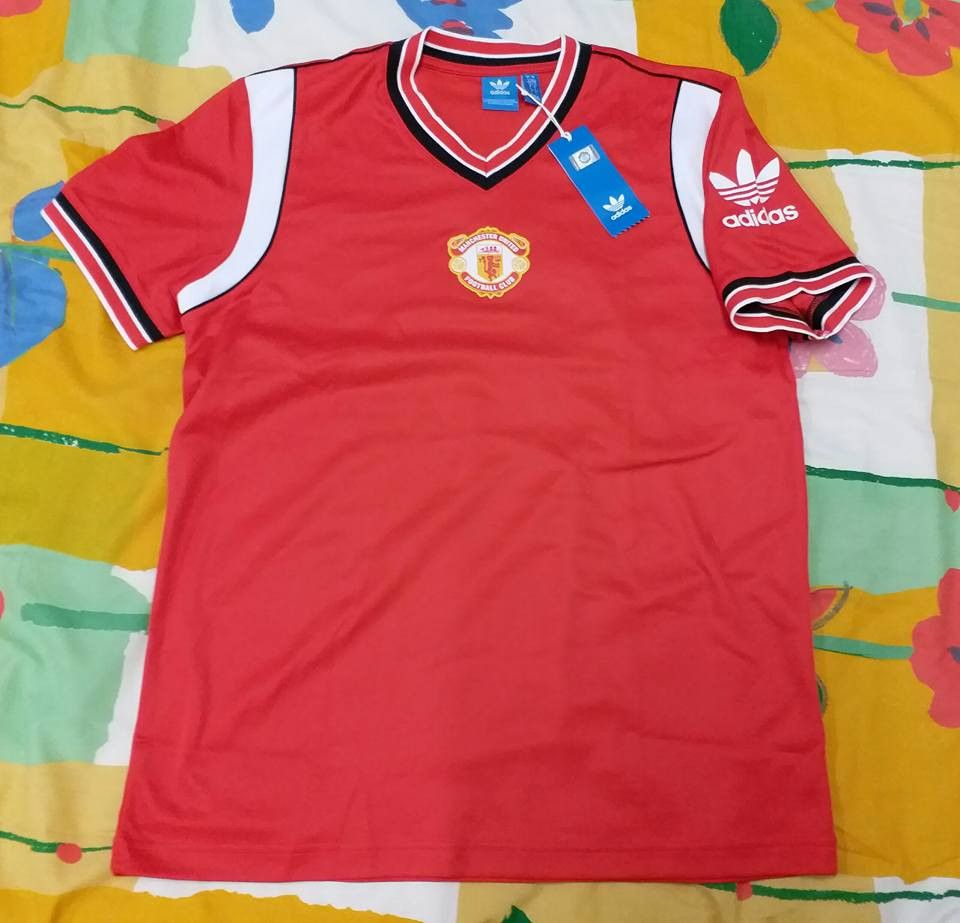 Adidas Deadstock 1985 MANCHESTER United Team Home Soccer Football 