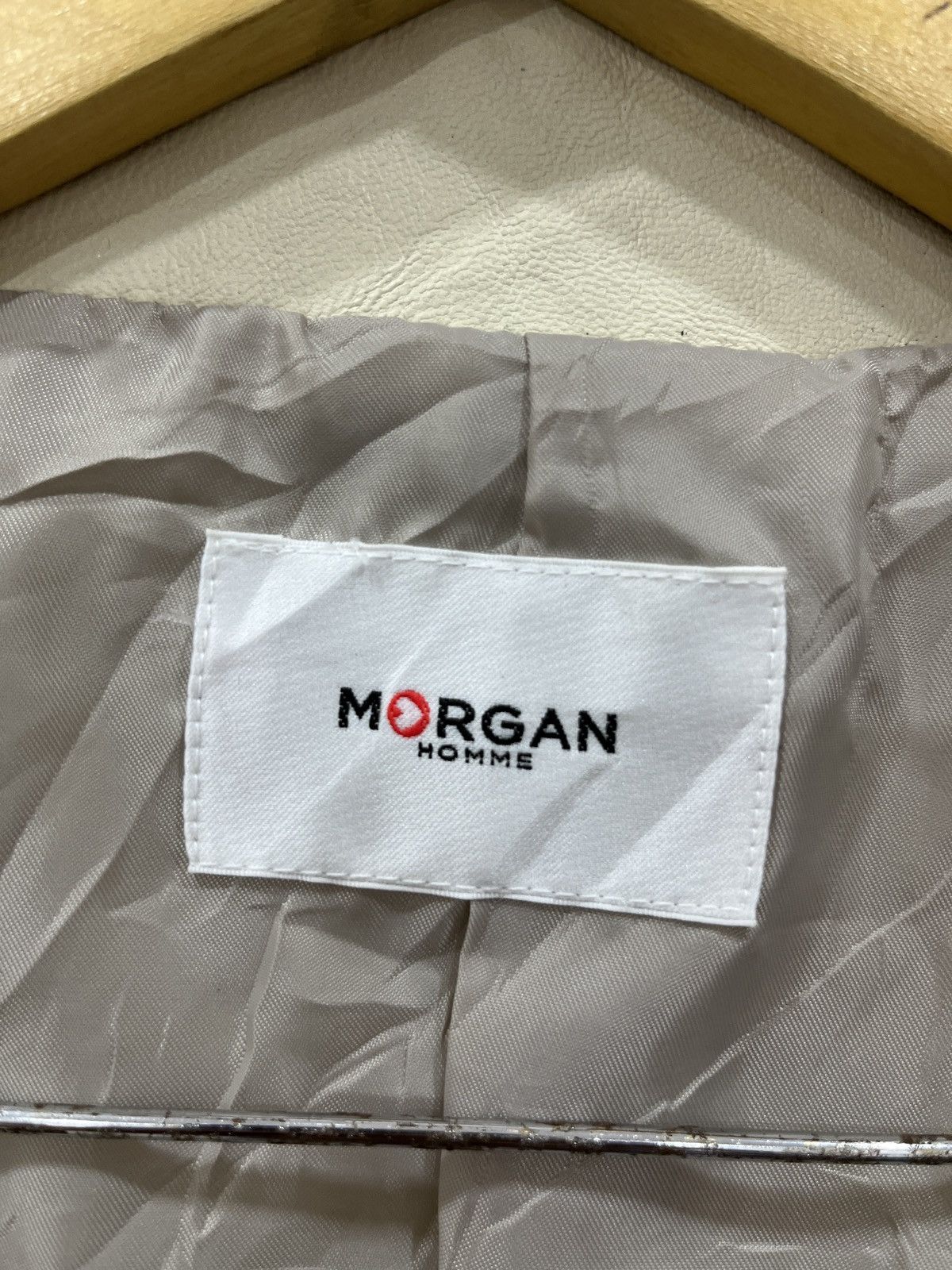 Morgan Homme (Vv). MORGAN HOMME LEATHER JACKET Size M / US 6-8 / IT 42-44 - 6 Thumbnail