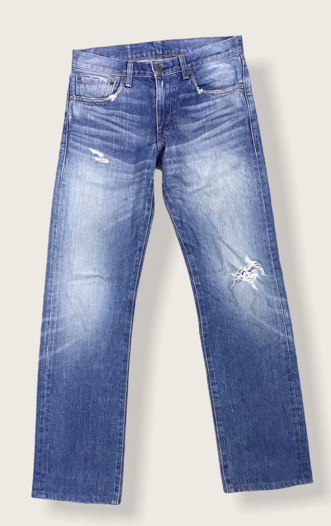 Levi's Vintage Clothing Distressed Levi’s 504 size 30 Size US 30 / EU 46 - 1 Thumbnail