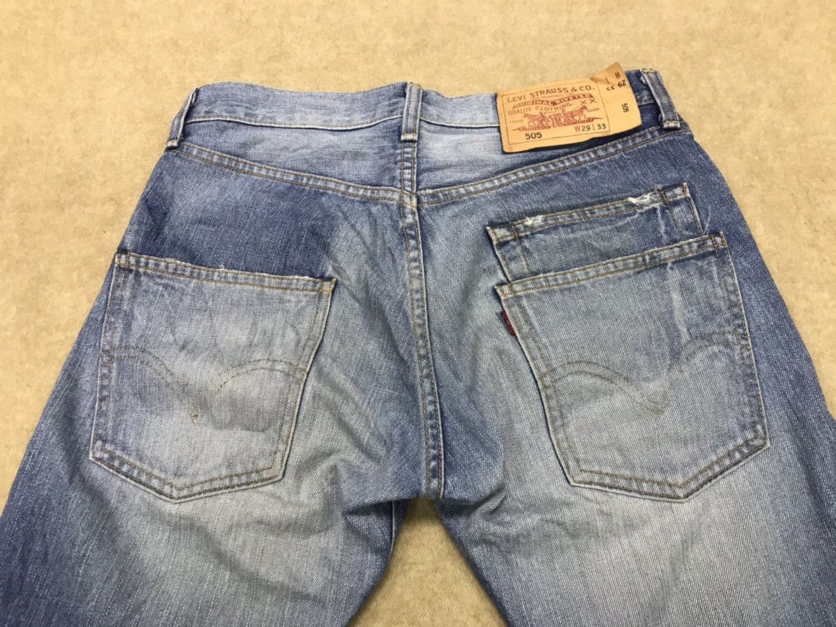 Levi's Vintage Clothing Distressed Levi’s 504 size 30 Size US 30 / EU 46 - 3 Thumbnail