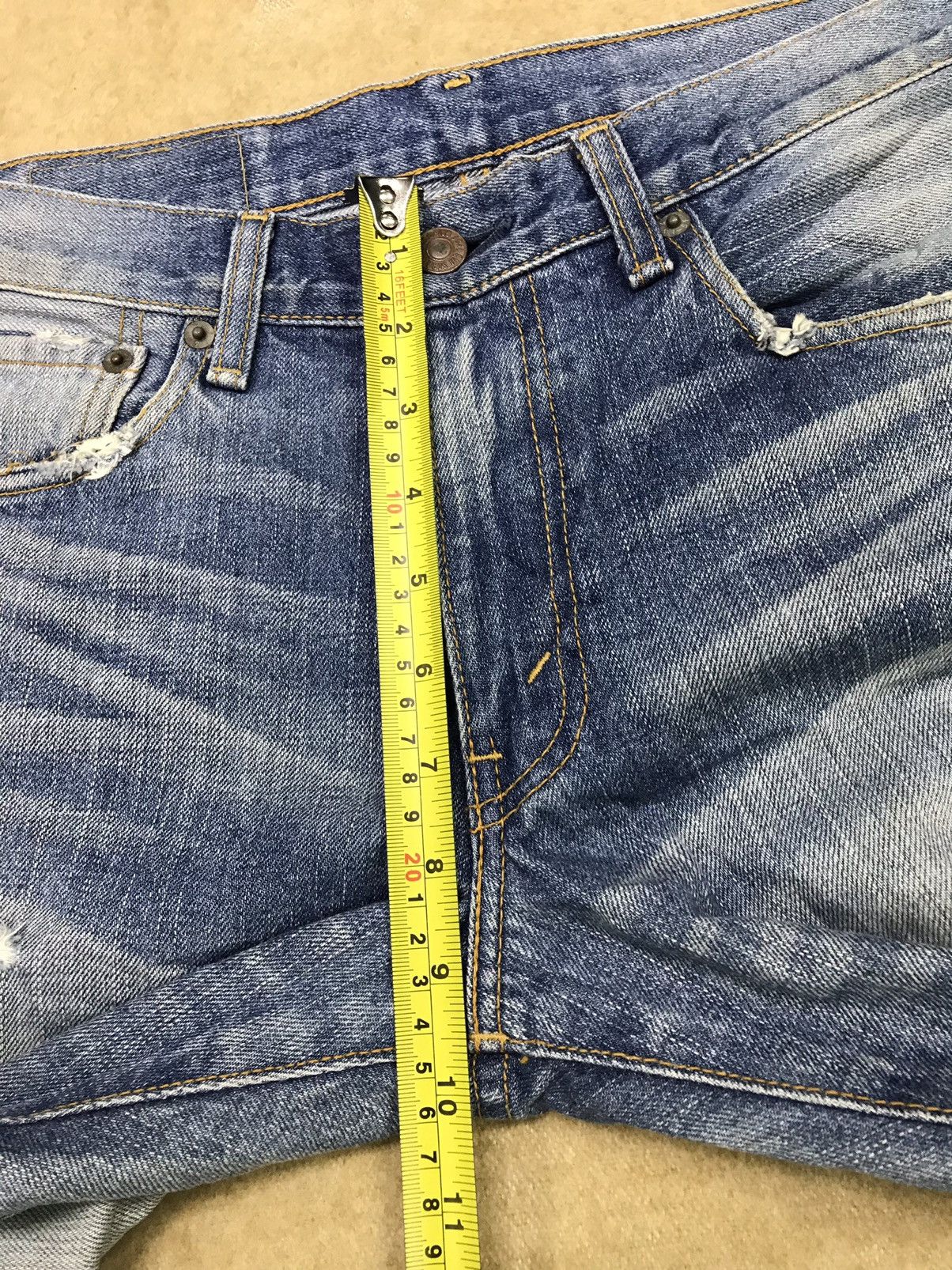 Levi's Vintage Clothing Distressed Levi’s 504 size 30 Size US 30 / EU 46 - 13 Thumbnail