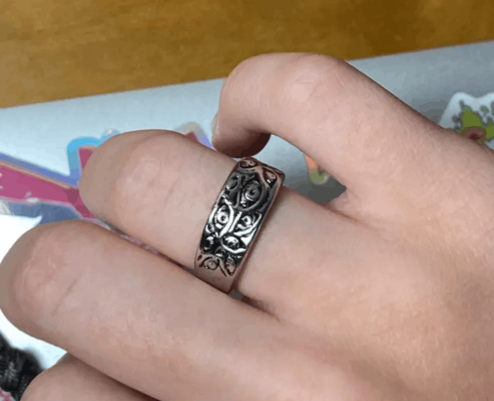 Other Punk Eyes Ring Size ONE SIZE - 3 Thumbnail
