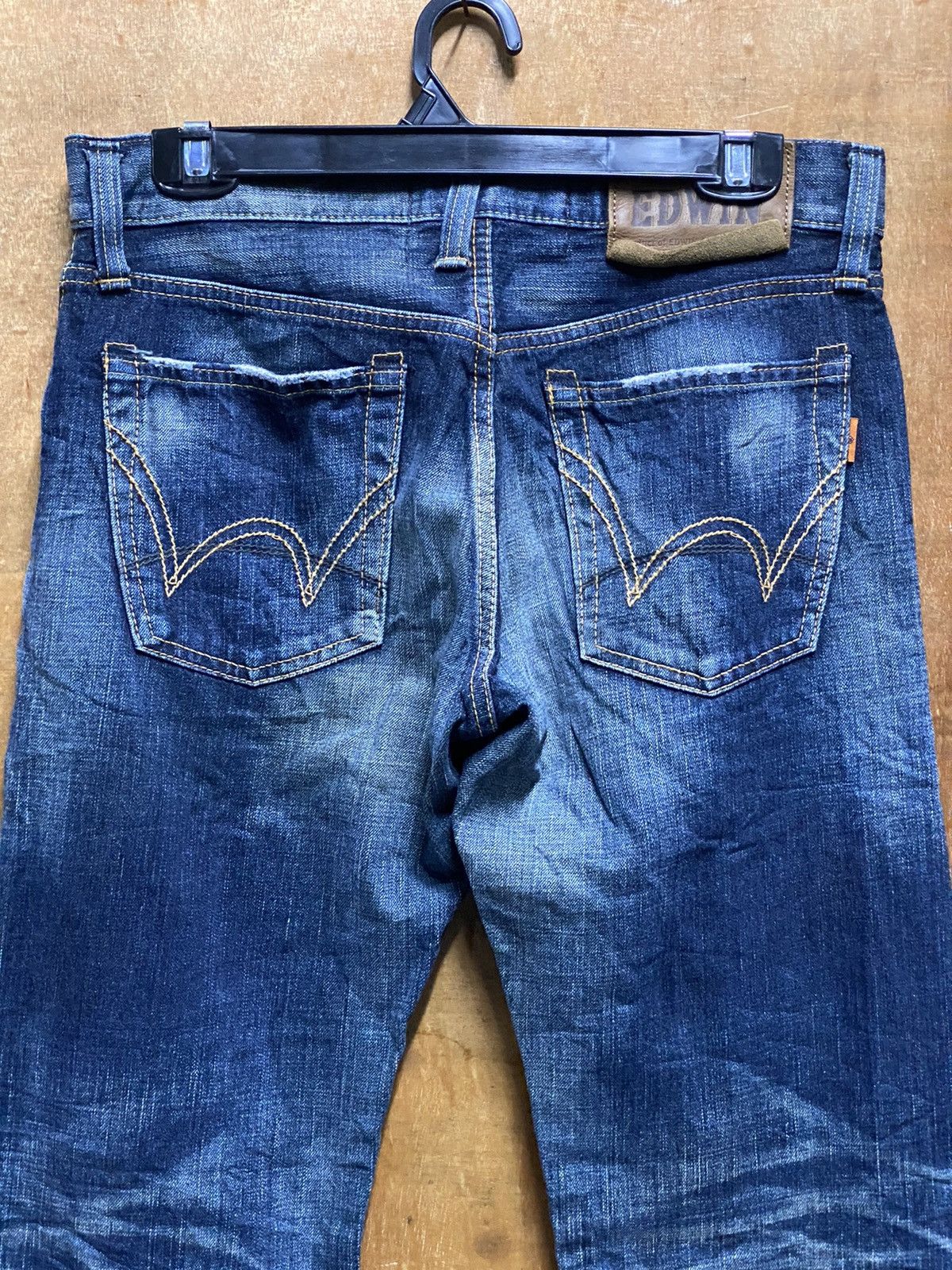 Edwin Jeans Japan Edwin 503V Selvedge Distressed Denim Size US 30 / EU 46 - 2 Thumbnail