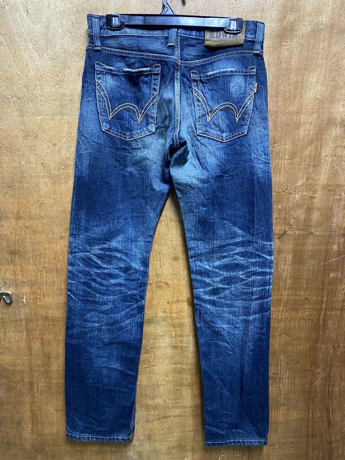 Jeans Japan Edwin 503V Selvedge Distressed Denim