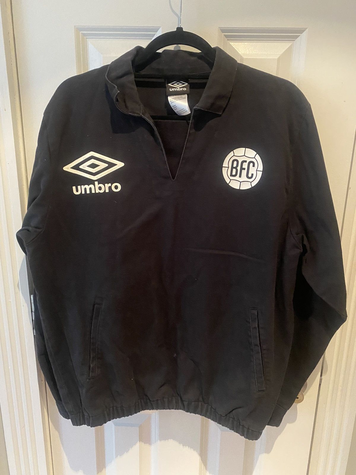 Umbro Umbro X Bowery Football Club Retro Drill Top | Grailed