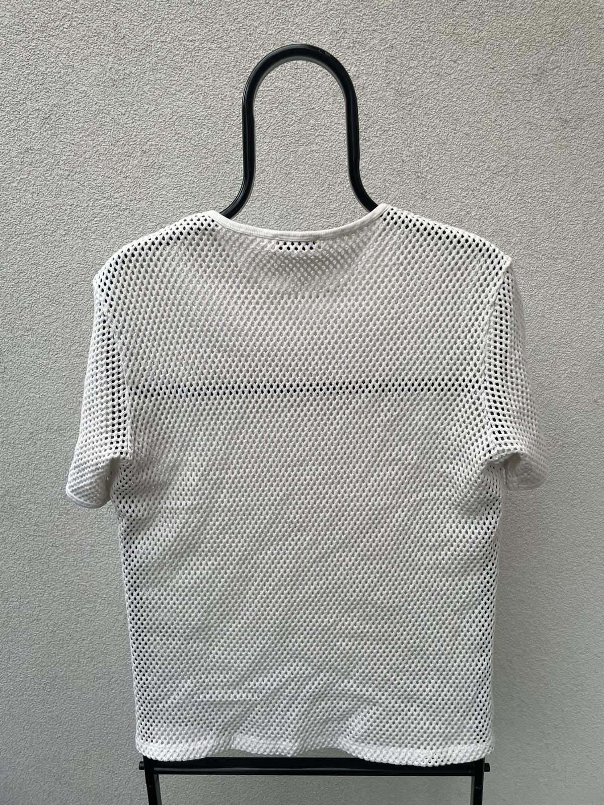 Sandro SS18 Semi-sheer cotton-mesh T-shirt Size US L / EU 52-54 / 3 - 4 Thumbnail